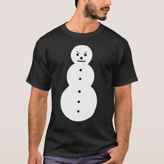 Camiseta Enojado Jeezy Snowman (Anverso)