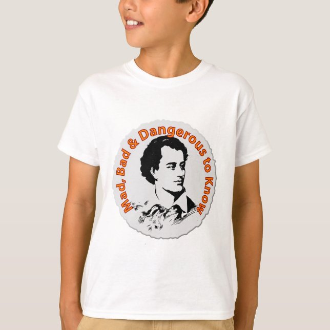 Camiseta Enojado, malo y peligroso saber (Anverso)