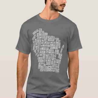 Camiseta Enojado sobre Wisconsin (gris)
