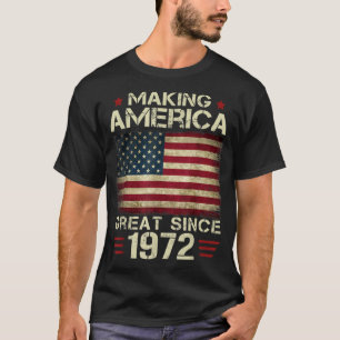 Camiseta Enorgulleciendo a América desde 1972 Regalos Vinta