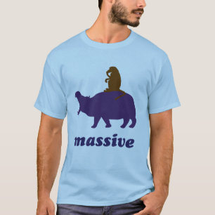 Camiseta enorme
