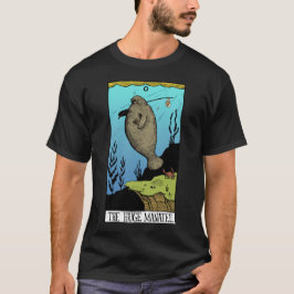 Camiseta enorme de la oscuridad del Manatee de los