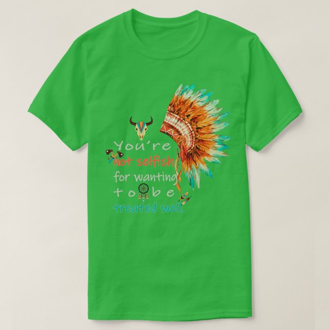 Camiseta Enorme descuento No eres egoísta por querer ser (Diseño del anverso)