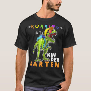Camiseta Enorme Dinosaurio De Los Jardín De Niños Regresa A