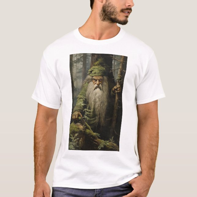 Camiseta Enorme diseño de trolls inspirado por Theodor Kitt (Anverso)