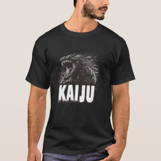 Camiseta Enorme gráfico de monstruo Kaiju para amantes de l