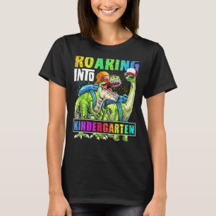 Camiseta Enorme mochila de dinosaurios de guardería de vuel