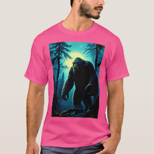 Camiseta Enorme Pie Grande En El Bosque - Arte Criptico