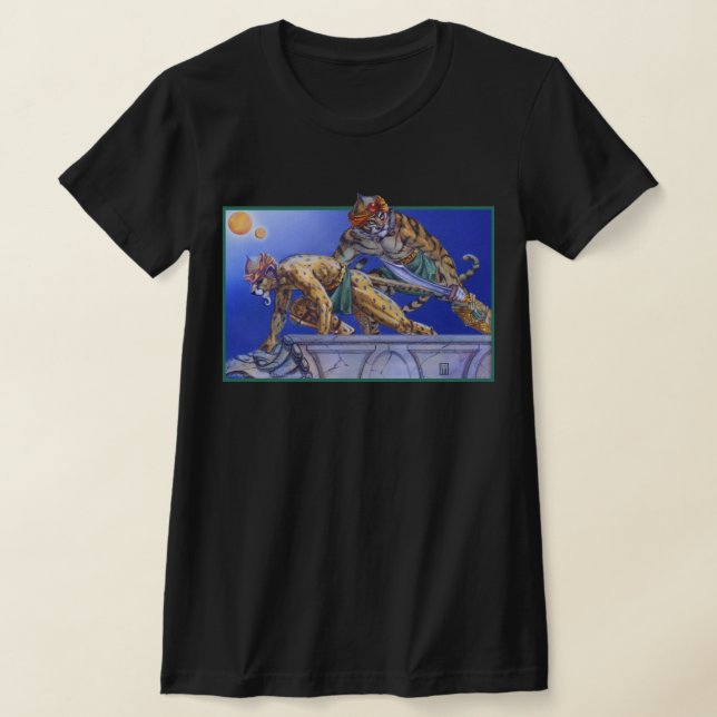 Camiseta Enormes guerreros de gatos (Distribución)
