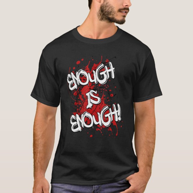 Camiseta Enough is Enough Cost of Living Crisis Protest Pov (Anverso)