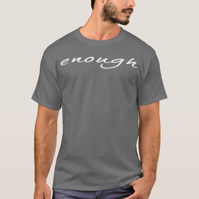 Camiseta Enough T  Orange Stop Gun Violence Gun Control (Anverso)