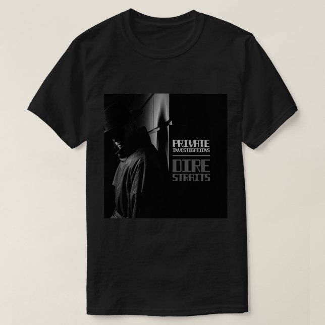 Camiseta Enquêtes privées - Dire Straits Classique (Diseño del anverso)