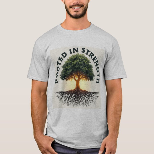 Camiseta Enraizados en la fuerza - El empoderamiento (Anverso)