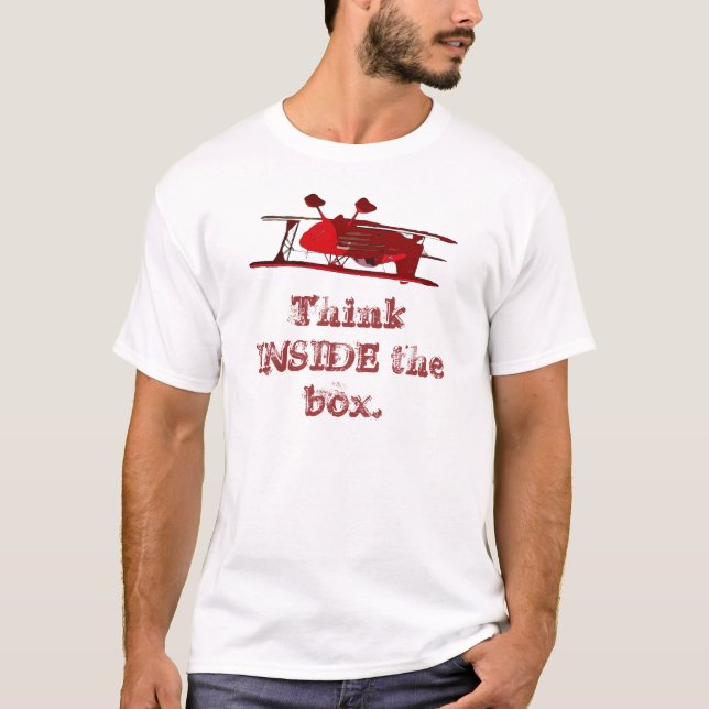 Camiseta Enrarezca DENTRO de la caja (Anverso)