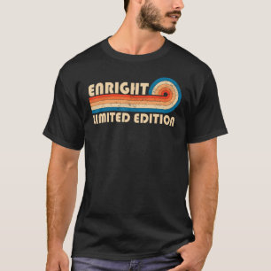 Camiseta ENRIGHT Apellido Retro Vintage 80 s 90 Cumpleaños