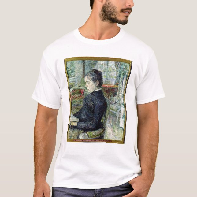 Camiseta Enrique de Toulouse-Lautrec el | Adela Tapie de (Anverso)