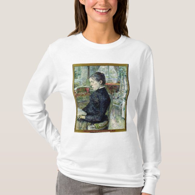 Camiseta Enrique de Toulouse-Lautrec el | Adela Tapie de (Anverso)