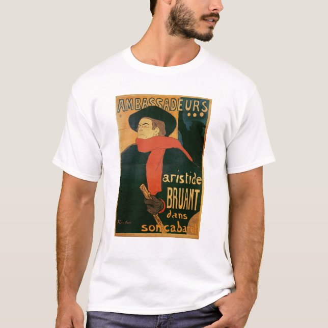 Camiseta Enrique de Toulouse-Lautrec el | Ambassadeurs: (Anverso)