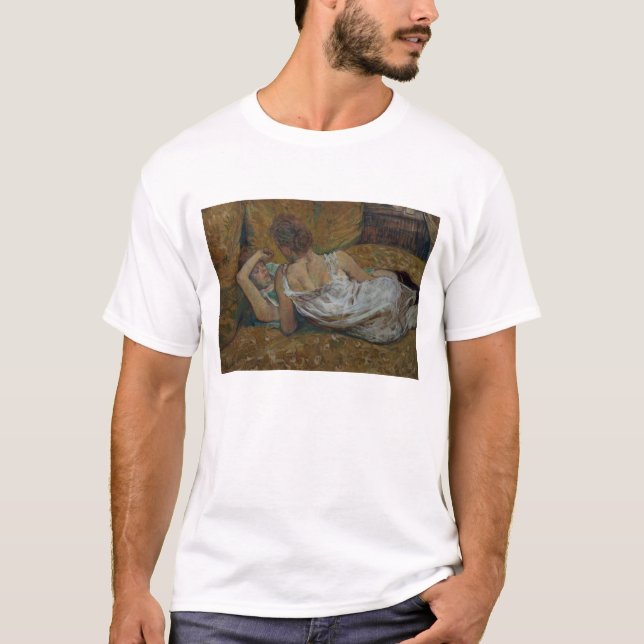 Camiseta Enrique de Toulouse-Lautrec el | dos amigos (en (Anverso)