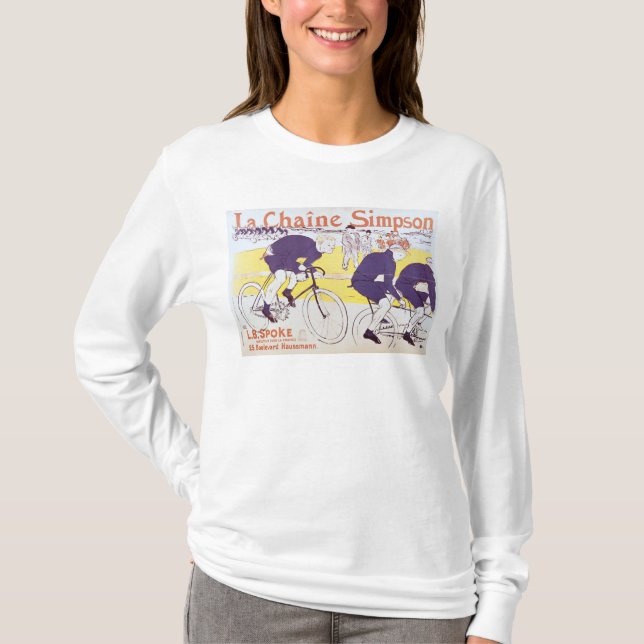 Camiseta Enrique de Toulouse-Lautrec el | la cadena de (Anverso)