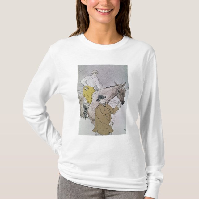 Camiseta Enrique de Toulouse-Lautrec el | que el jinete (Anverso)