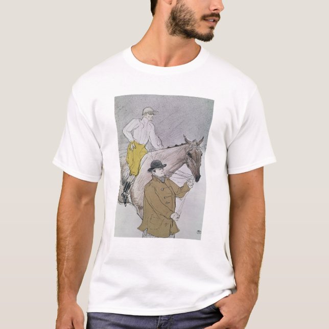 Camiseta Enrique de Toulouse-Lautrec el | que el jinete (Anverso)