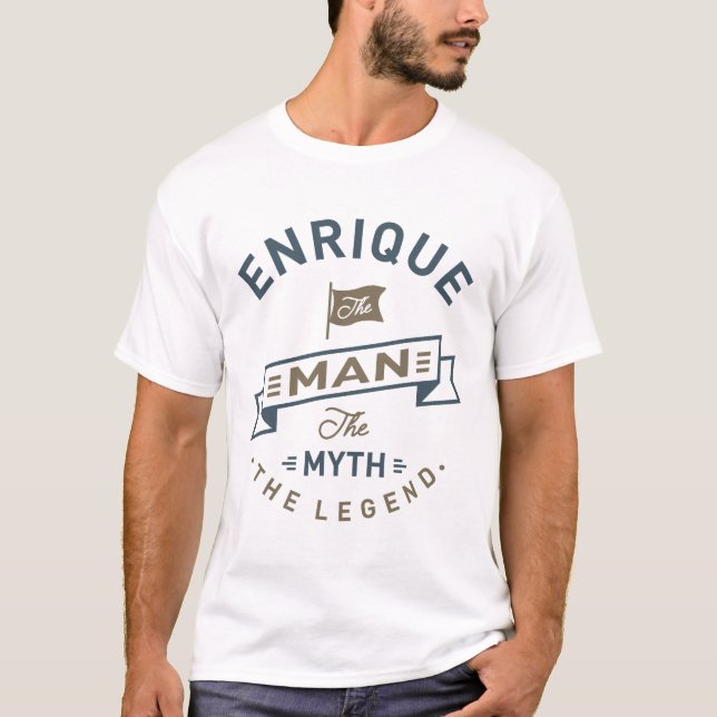 Camiseta Enrique El Hombre (Anverso)