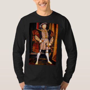 Camiseta Enrique VIII Tudores Historia Rey Inglaterra seis 