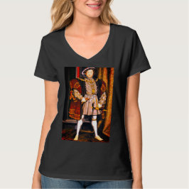 Camiseta Enrique VIII Tudores Historia Rey Inglaterra seis