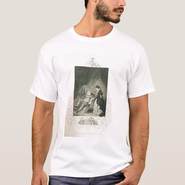 Camiseta Enrique VIII y Catherine Parr, en el Enrique V del (Anverso)