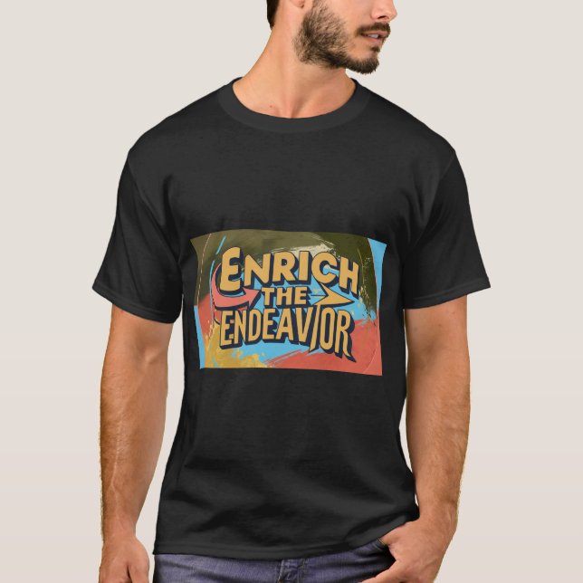 Camiseta Enriquecer El Esfuerzo (Anverso)