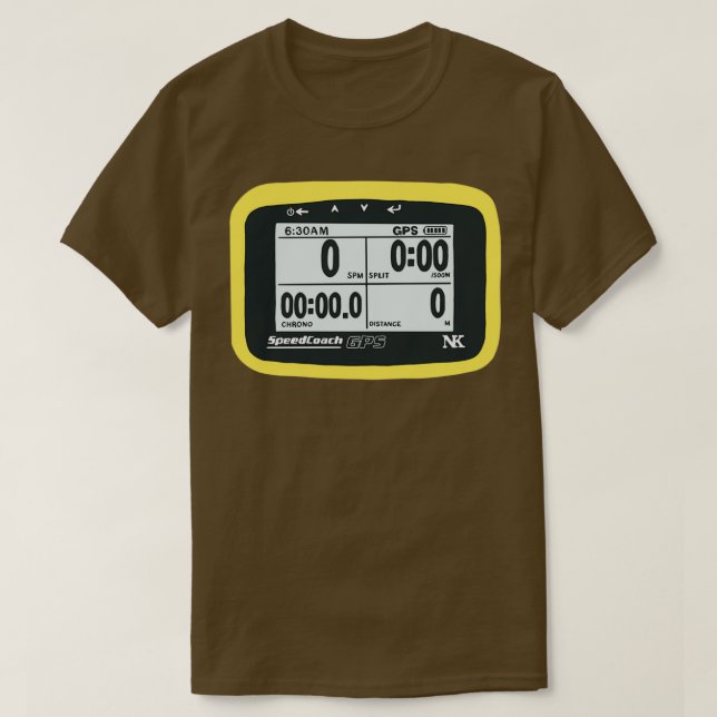 Camiseta Enrojamiento de autocares de velocidad (Diseño del anverso)