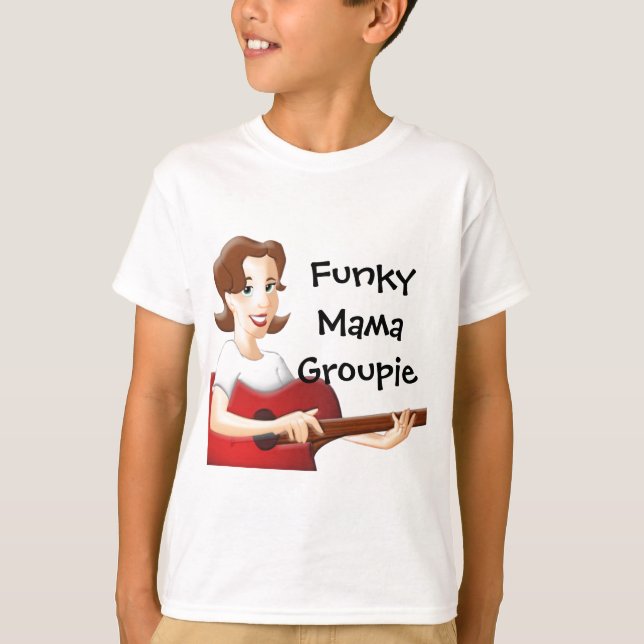 Camiseta enrrollada de la mamá (Anverso)