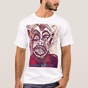 Camiseta enrrollada del muchacho del palo de Katie