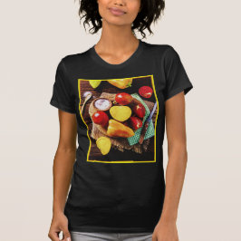 Camiseta "Ensalada Casera De Verduras" Foto Cuta. ¡Hazte co