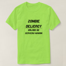 Ensalada cerebral humana zombi Delicacy