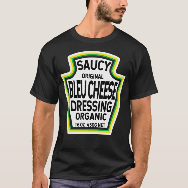 Camiseta Ensalada con queso azul fácil Halloween (Anverso)