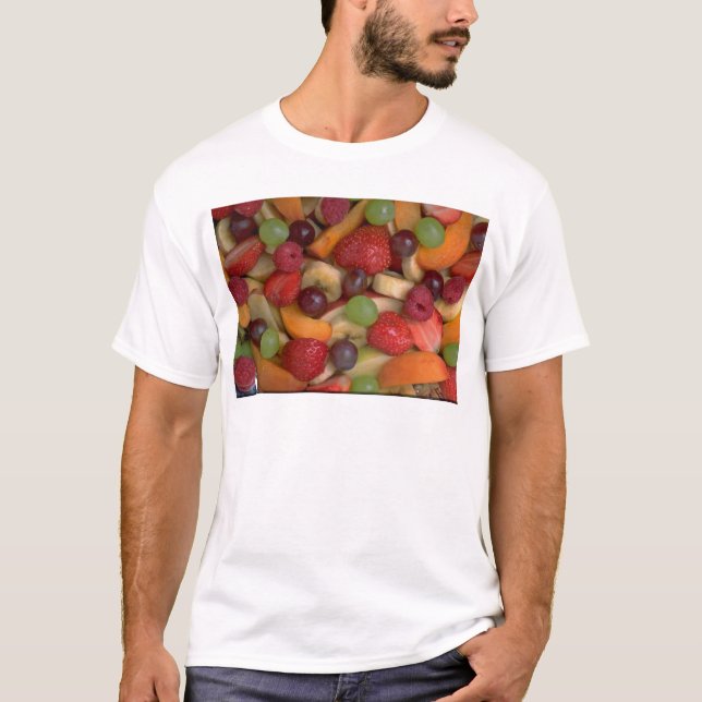 Camiseta Ensalada de fruta, primer (Anverso)