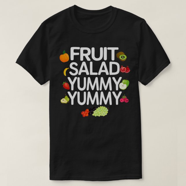 Camiseta Ensalada de fruta Yummy Yummy Verano Fruit Lover R (Diseño del anverso)