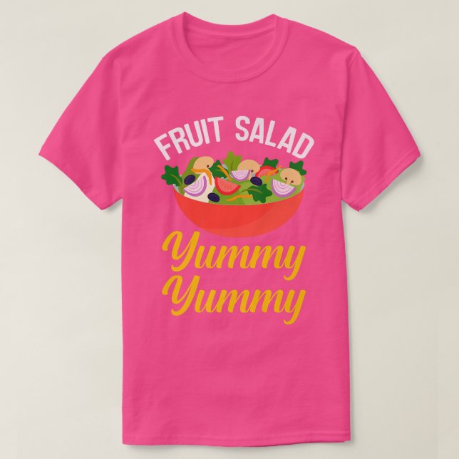 Camiseta Ensalada de frutas Yummy Yummy Ensalada de frutas  (Diseño del anverso)