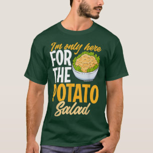 Camiseta Ensalada de papa ama el humor vegan divertido diet