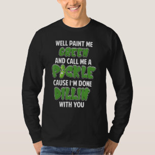 Camiseta Ensalada de Pepino Vegetariano Chiste Juego de Pal
