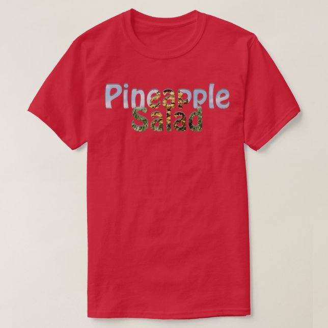 Camiseta Ensalada de piña (Diseño del anverso)
