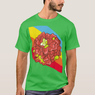 Camiseta Ensalada de roble Lettuce Oakleaf Vegetales Comida