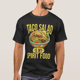 Camiseta Ensalada de taco ensalada de comida de taco es mi