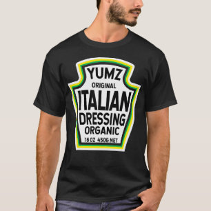 Camiseta Ensalada de vestir italiana, disfraz fácil de Hall
