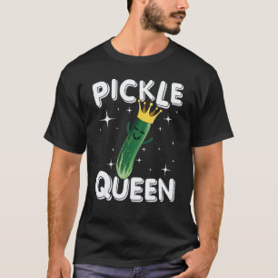 Camiseta Ensalada en vinagre para mujeres y niñas Pepino Ve