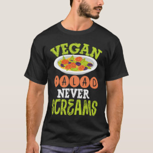 Camiseta Ensalada vegana nunca grita veganismo