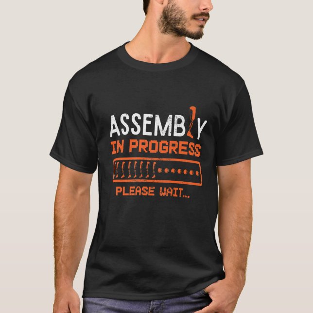 Camiseta Ensamblado Prostético De Piernas En Curso Amp De P (Anverso)