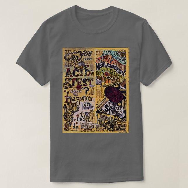 Camiseta Ensayo de ácido (Diseño del anverso)